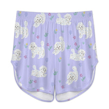 Load image into Gallery viewer, Playful Bichon Frise Women's Cami and Shorts Pajama Set-16