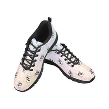 Load image into Gallery viewer, Playful Black and White Frenchie Delight Women's Breathable Sneakers-16
