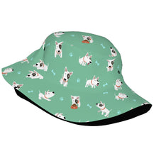 Load image into Gallery viewer, Playful Bull Terrier Adventures Bucket Hat-Hats &amp; Caps-18