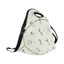 Load image into Gallery viewer, Playful Bull Terrier Adventures Neoprene Lunch Bag-4