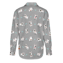 Load image into Gallery viewer, Playful Bull Terrier Adventures Women's Shirt-17