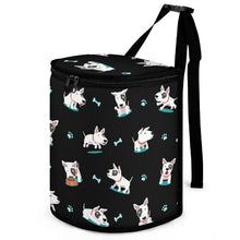 Load image into Gallery viewer, Playful Bull Terrier Love Multipurpose Car Storage Bag-Car Accessories-Bags, Bull Terrier, Car Accessories-ONE SIZE-Black-1