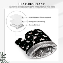 Load image into Gallery viewer, Playful Bull Terrier Love Oven Mitts and Pot Holder Set-Kitchen Decor-Accessories,Bull Terrier,Dog Mom Gifts-7