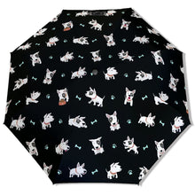 Load image into Gallery viewer, Playful Bull Terrier Love Umbrella-Accessories-Accessories,Bull Terrier,Dog Mom Gifts,Umbrella-6
