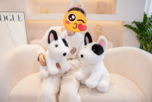 Load image into Gallery viewer, Playful Bull Terrier Stuffed Animal Plush Toy-Stuffed Animals-Bull Terrier,Dog Memorial Gifts,Stuffed Animal-4