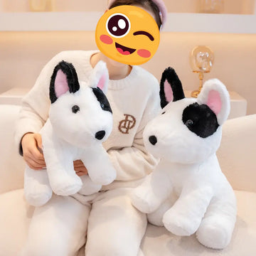 Playful Bull Terrier Stuffed Animal Plush Toy 40x25x25cm 5df98fe9 43ab 44d8 B140 B690d98ea2b9 360x