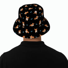 Load image into Gallery viewer, Playful Corgi Adventures and Treats Bucket Hat-Hats &amp; Caps-13
