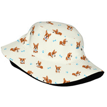 Load image into Gallery viewer, Playful Corgi Adventures and Treats Bucket Hat-Hats &amp; Caps-34
