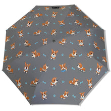 Load image into Gallery viewer, Playful Corgi Adventures &amp; Treats Umbrella-Accessories-Accessories,Corgi,Dog Mom Gifts,Umbrella-4
