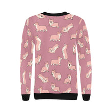 Load image into Gallery viewer, Playful Corgi Love Sweatshirt for Women-10
