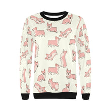 Load image into Gallery viewer, Playful Corgi Love Sweatshirt for Women-11