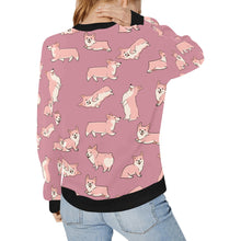 Load image into Gallery viewer, Playful Corgi Love Sweatshirt for Women-12