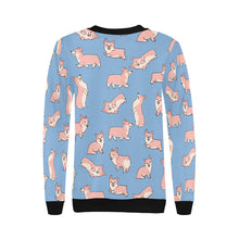 Load image into Gallery viewer, Playful Corgi Love Sweatshirt for Women-19