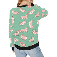 Load image into Gallery viewer, Playful Corgi Love Sweatshirt for Women-20