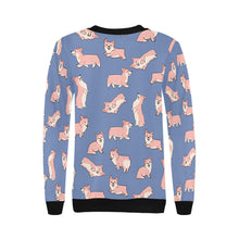 Load image into Gallery viewer, Playful Corgi Love Sweatshirt for Women-23