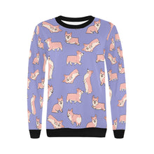 Load image into Gallery viewer, Playful Corgi Love Sweatshirt for Women-25