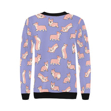 Load image into Gallery viewer, Playful Corgi Love Sweatshirt for Women-26