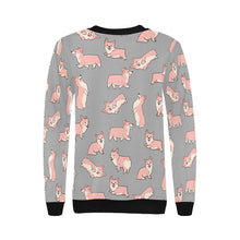 Load image into Gallery viewer, Playful Corgi Love Sweatshirt for Women-30