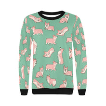Load image into Gallery viewer, Playful Corgi Love Sweatshirt for Women-31