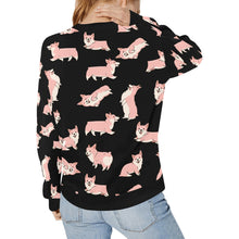 Load image into Gallery viewer, Playful Corgi Love Sweatshirt for Women-32