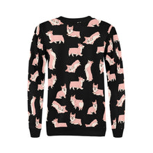 Load image into Gallery viewer, Playful Corgi Love Sweatshirt for Women-34
