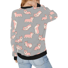 Load image into Gallery viewer, Playful Corgi Love Sweatshirt for Women-35