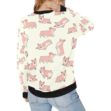 Load image into Gallery viewer, Playful Corgi Love Sweatshirt for Women-6
