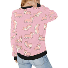 Load image into Gallery viewer, Playful Corgi Love Sweatshirt for Women-8