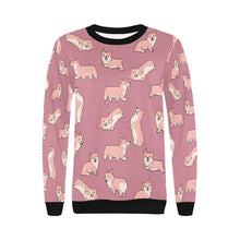 Load image into Gallery viewer, Playful Corgi Love Sweatshirt for Women-9