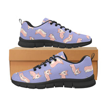 Load image into Gallery viewer, Playful Corgi Love Women's Breathable Sneakers-Footwear-Corgi,Dog Mom Gifts,Shoes-33