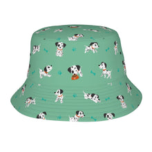 Load image into Gallery viewer, Playful Dalmatian Love Bucket Hat-Hats &amp; Caps-Mint Green-One Size-9