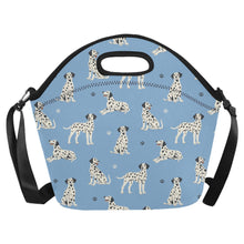Load image into Gallery viewer, Playful Dalmatians love Neoprene Lunch Bag-16