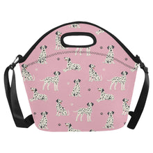 Load image into Gallery viewer, Playful Dalmatians love Neoprene Lunch Bag-6