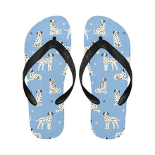 Load image into Gallery viewer, Playful Dalmatians love Unisex Slippers-13