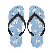 Playful Dalmatians love Unisex Slippers-13