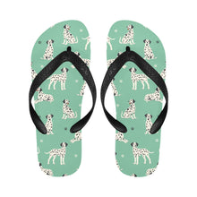 Load image into Gallery viewer, Playful Dalmatians love Unisex Slippers-19
