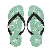 Playful Dalmatians love Unisex Slippers-19