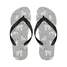 Load image into Gallery viewer, Playful Dalmatians love Unisex Slippers-24