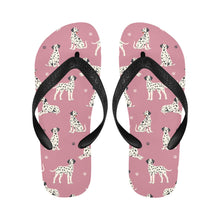Load image into Gallery viewer, Playful Dalmatians love Unisex Slippers-7