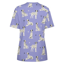 Load image into Gallery viewer, Playful Dalmatians love Women's Cotton T-Shirt-Apparel--30