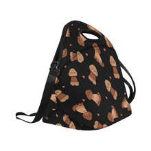 Load image into Gallery viewer, Playful Doodle in Christmas Neoprene Lunch Bag-44