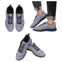 Load image into Gallery viewer, Playful Doodle in Christmas Women&#39;s Breathable Sneakers-Slate Blue-US13-6