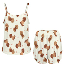 Load image into Gallery viewer, Playful Doodle Women&#39;s Cami and Shorts Pajama Set-10