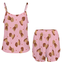 Load image into Gallery viewer, Playful Doodle Women&#39;s Cami and Shorts Pajama Set-14