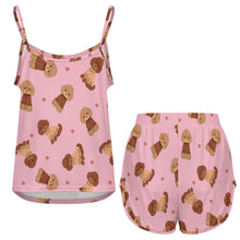 Load image into Gallery viewer, Playful Doodle Women&#39;s Cami and Shorts Pajama Set-15