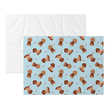 Load image into Gallery viewer, Playful Doodles in Christmas Blanket for Dog-Pet Furniture-11