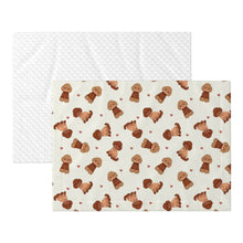 Load image into Gallery viewer, Playful Doodles in Christmas Blanket for Dog-Pet Furniture-2