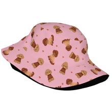 Load image into Gallery viewer, Playful Doodles in Christmas Bucket Hat-Hats &amp; Caps-18
