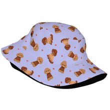 Load image into Gallery viewer, Playful Doodles in Christmas Bucket Hat-Hats &amp; Caps-2