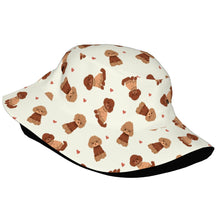 Load image into Gallery viewer, Playful Doodles in Christmas Bucket Hat-Hats &amp; Caps-42